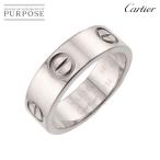 カルティエ Cartier ラブ #50 リング K18 WG ホワイトゴールド 750 指輪 Love Ring 90300697