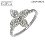 ショッピングVUITTON ルイ ヴィトン LOUIS VUITTON スターブロッサム #53 リング ダイヤ K18 WG 750 指輪 Ring 90300774