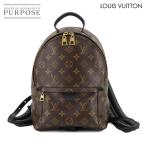 ショッピングLOUIS 新品同様 ルイ ヴィトン LOUIS VUITTON モノグラム パームスプリングス PM バックパック リュックサック ブラウン M44871 RFID 90302017