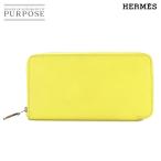 新品同様 エルメス HERMES アザップロング シルクイン ラウンドファスナー 長財布 エプソン スフレ □R刻印 Azapp Long Silkin 90302130