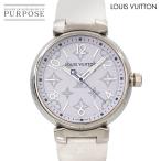 ショッピングVUITTON ルイ ヴィトン LOUIS VUITTON タンブールGM モノグラムホワイト QA114 メンズ 腕時計 ホワイト クォーツ ウォッチ Tambour 90302245