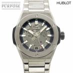 ウブロ HUBLOT ビッグバン インテグレーテッド タイムオンリー チタニウム 456 NX 0170 NX デイト 自動巻き Big bang Integrated 90302813