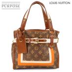 ショッピングLOUIS 新品同様 ルイ ヴィトン LOUIS VUITTON モノグラム ティセ サックレイユール PM トート バッグ マロン M56386 90304532
