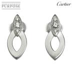 カルティエ Cartier ディアデア ダイヤ ピアス K18 WG ホワイトゴールド 750 Earrings Pierced 90305059