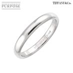 ショッピングPT ティファニー TIFFANY&Co. フォーエバー 17.5号 リング 幅3mm Pt プラチナ 指輪 Forever Ring 90305060