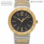 ショッピングブルガリ ブルガリ BVLGARI ブルガリブルガリ コンビ BBP41SG メンズ 腕時計 デイト ブラック K18PG オートマ 自動巻き BVLGARIBVLGARI 90305318