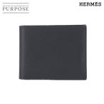 未使用 展示品 エルメス HERMES シチズンツイル コンパクト 二つ折り 財布 エバーカラー グリミスティ W刻印 90305447