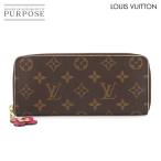 新品同様 ルイ ヴィトン LOUIS VUITTON モノグラム ポルトフォイユ クレマンス ラウンドファスナー 長財布 M64201 90305689