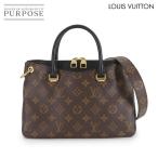 新品同様 ルイ ヴィトン LOUIS VUITTON モノグラム パラス BB 2way ハンド ショルダー バッグ ノワール ブラウン M42960 90306075
