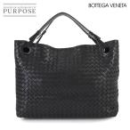 ボッテガ ヴェネタ BOTTEGA VENETA イントレチャート ミディアム ガルダ トート バッグ レザー ブラック 179320 90306091