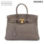新品同様 エルメス HERMES バーキン35 トゴ エタン ハンド バッグ T刻印 ゴールド 金具 Birkin 90306118
