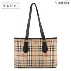ショッピングBURBERRY 美品 バーバリー BURBERRY ヘイマーケットチェック ショルダー バッグ PVC レザー ベージュ ブラウン 3200977 Shoulder Bag 90306179