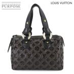 ルイ ヴィトン LOUIS VUITTON モノグラム エクリプス スピーディ 30 ハンド バッグ ブラウン スパンコール 90306334