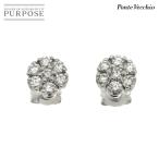 ショッピングダイヤ ポンテヴェキオ Ponte Vecchio ダイヤ 0.22ct/0.22ct ピアス K18 WG ホワイトゴールド 750 Earrings Pierced 90306632