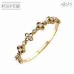アーカー AHKAH 13号 リング ダイヤ 0.10ct K18 YG イエローゴールド 750 指輪 Diamond Ring 90306788