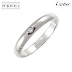 カルティエ Cartier 1895 クラシック #47 リング ダイヤ 1P Pt プラチナ 指輪 Classic Diamond Ring 90306888