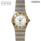 ショッピングオメガ オメガ OMEGA コンステレーション ミニ コンビ 1362 70 レディース 腕時計 ホワイトシェル YG クォーツ Constellation 90306959