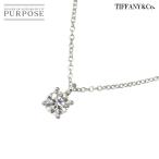 ティファニー TIFFANY&amp;CO. ソリティア ダイヤ ネックレス 42cm Pt プラチナ Diamond Necklace 90307397