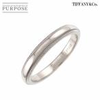 ティファニー TIFFANY&amp;Co. ミルグレイン 17号 リング 幅3mm Pt プラチナ 指輪 Milgrain Ring 90307401