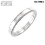 ショッピングPT エルメス HERMES フィル カレ #50 リング Pt プラチナ 指輪 Band Ring【証明書付き】 90307757