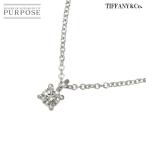 ティファニー TIFFANY&CO. ソリティア ダイヤ ネックレス 40cm Pt プラチナ Diamond Necklace 90308104