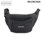  Balenciaga BALENCIAGA Explorer ремень задний корпус сумка-пояс нейлон черный 482389 Body Bag 90308282