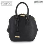 ショッピングBURBERRY バーバリー BURBERRY オーチャード ラージ ハンド バッグ レザー ブラック 3856225 ゴールド 金具 Orchard Bag 90308553