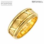 ショッピングティファニー ティファニー TIFFANY&Co. アトラス 9.5号 リング K18 YG イエローゴールド 750 指輪 Atlas Ring 90308886