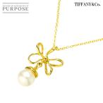 ティファニー TIFFANY&amp;Co. アコヤ真珠 6.9mm ネックレス 41cm K18 YG イエローゴールド 750 パール Necklace 90308888