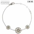 ショッピングdior ディオール Dior ローズデヴァン ダイヤ シェル ブレスレット 17cm K18 WG ホワイトゴールド 750 Rose des Vents Bracelet 90310403