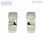 タサキ TASAKI ダイヤ 0.15ct/0.15ct イヤリング K18 WG ホワイトゴールド 750 田崎真珠 Earrings Clip on 90310452