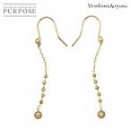 ヴァンドーム青山 Vendome Aoyama ダイヤ ピアス K18 YG イエローゴールド 750 Diamond Earrings Pierced 90310456