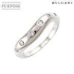 ブルガリ BVLGARI コロナ 10号 リング ダイヤ 7P Pt プラチナ 指輪 Corona Ring 90310675