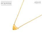ショッピングハートゴールド アーカー AHKAH ハート ネックレス 40cm K18 YG イエローゴールド 750 Heart Necklace 90310866