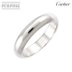 カルティエ Cartier クラシック #50 リング Pt プラチナ 指輪 Classic Ring 90310921