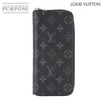 美品 ルイ ヴィトン LOUIS VUITTON モノグラム エクリプス ジッピーウォレット ヴェルティカル 長財布 M62295 90311166