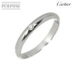 ショッピングリング カルティエ Cartier 1895 クラシック #51 リング ダイヤ 1P Pt プラチナ 指輪 Classic Diamond Ring【証明書付き】 90311613