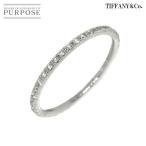 ティファニー TIFFANY&CO. メトロ フル ダイヤ 7号 リング K18 WG ホワイトゴールド 750 指輪 Diamond Ring 90312781
