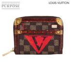 新品同様 ルイ ヴィトン LOUIS VUITTON ダミエ トランクタイム ジッピー コインパース 小銭入れ コインケース N52745 90313132