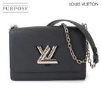 未使用 展示品 ルイ ヴィトン LOUIS VUITTON エピ ツイスト MM チェーン ショルダー バッグ レザー ノワール M50282 90313250
