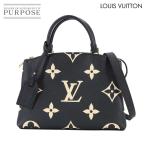 新品同様 ルイ ヴィトン LOUIS VUITTON バイカラー モノグラム アンプラント プティ パレ PM 2way ハンド ショルダー バッグ 90313253