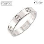 カルティエ Cartier ミニラブ #49 リング K18 WG ホワイトゴールド 750 指輪 Mini Love Ring 90313711