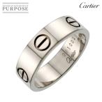 カルティエ Cartier ラブ #55 リング K18 WG ホワイトゴールド 750 指輪 Love Ring 90313795