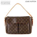 美品 ルイ ヴィトン LOUIS VUITTON モノグラム ヴィバシテ GM ショルダー バッグ ブラウン M51163 Viva Cite GM 90314044