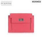 エルメス HERMES ケリー ポケット コンパクト コインケース 小銭入れ シェーブル ローズリップスティック Y刻印 90314230