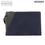  как новый Hermes HERMES бегемот veru чай ju30 Second клатч togo голубой nyuive-rudo смазка e Ben n90314548