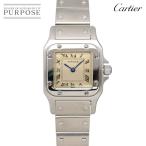 カルティエ Cartier サントスガルベ SM W20024D6 レディース 腕時計 アイボリー クォーツ ウォッチ Santos Galbee 90317039