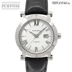 ティファニー TIFFANY＆Co アトラス ジェント Z1000 70 12A21A71A メンズ 腕時計 デイト シルバー オートマ 自動巻き Atlasgent 90318370