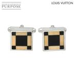  Louis Vuitton LOUIS VUITTONb тонн du Manchette kyavalie запонки SV серебряный LV Cufflinks 90319333