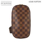  как новый Louis Vuitton LOUIS VUITTON Damier небольшая сумочка gun ju personal SPO сумка "body" ebenN48048 90320779